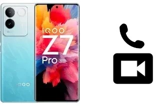 Making video calls with a vivo iQOO Z7 Pro