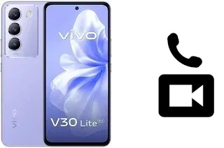 Making video calls with a vivo V30 Lite (ME)