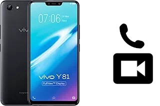 Making video calls with a vivo Y81