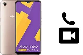 Making video calls with a vivo Y90