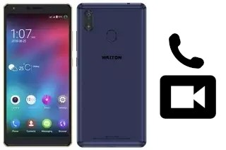 Making video calls with a Walton Primo GM3+