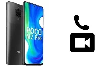 Making video calls with a Xiaomi Poco M2 Pro