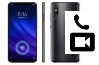 Making video calls with a Xiaomi Mi 8 Screen Fingerprint Edition