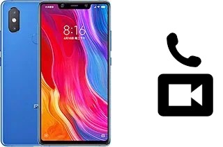 Making video calls with a Xiaomi Mi 8 SE