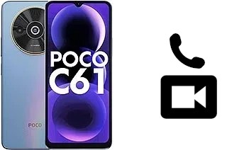 Making video calls with a Xiaomi Poco C61