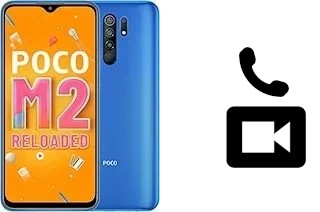 Making video calls with a Xiaomi Poco M2 Reloaded