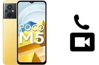 Making video calls with a Xiaomi Poco M5