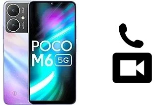 Making video calls with a Xiaomi Poco M6