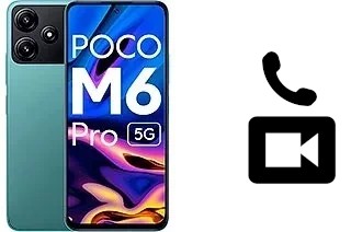 Making video calls with a Xiaomi Poco M6 Pro