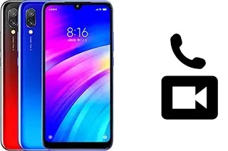 Making video calls with a Xiaomi Redmi 7