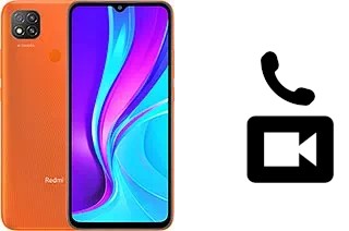 Making video calls with a Xiaomi Redmi 9 (India)