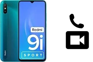 Making video calls with a Xiaomi Redmi 9i Sport