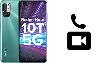 Making video calls with a Xiaomi Redmi Note 10T 5G