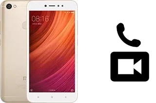 Making video calls with a Xiaomi Redmi Note 5A Standard Edition