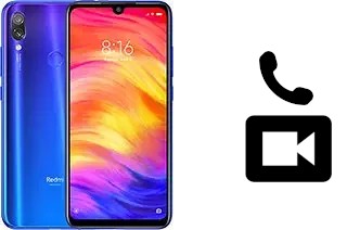 Making video calls with a Xiaomi Redmi Note 7 Pro