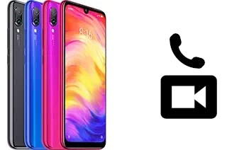 Making video calls with a Xiaomi Redmi Note 7 India