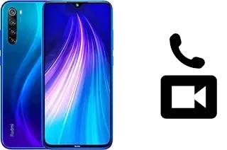 Making video calls with a Xiaomi Redmi Note 8