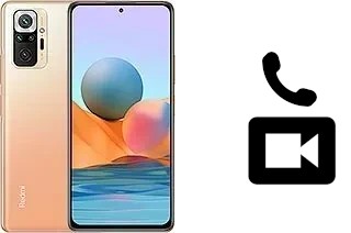 Making video calls with a Xiaomi Redmi Note 10 Pro Max