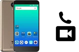 Making video calls with a YU Yunique 2