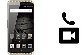 Making video calls with a ZTE Axon Elite