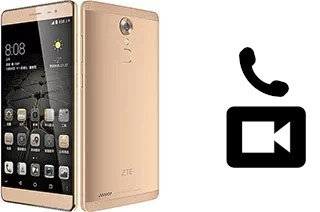 Making video calls with a ZTE Axon Max