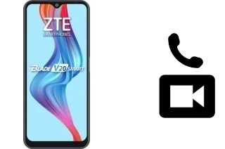 Making video calls with a ZTE Blade V20 Smart