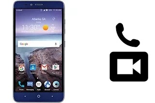 Making video calls with a ZTE Grand X Max 2