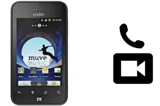 Making video calls with a ZTE Score