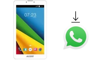 How to install WhatsApp in an Accent Fast 7 4G