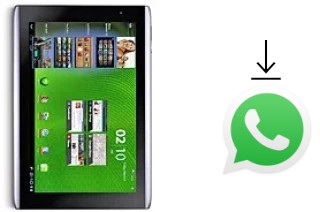 How to install WhatsApp in an Acer Iconia Tab A501