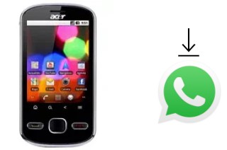 How to install WhatsApp in an Acer beTouch E140