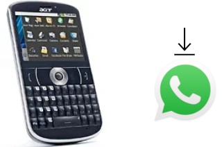 How to install WhatsApp in an Acer beTouch E130