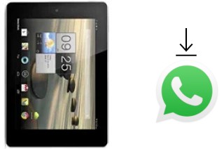 How to install WhatsApp in an Acer Iconia Tab A1-810