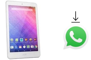 How to install WhatsApp in an Acer Iconia One 8 B1-820