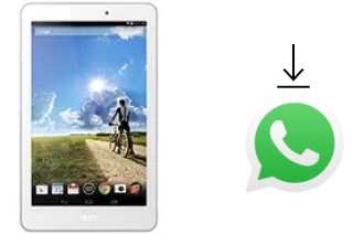 How to install WhatsApp in an Acer Iconia Tab 8 A1-840FHD