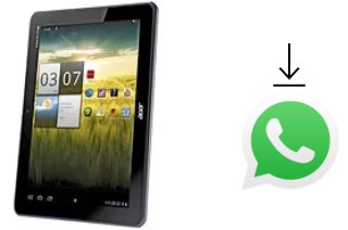 How to install WhatsApp in an Acer Iconia Tab A210