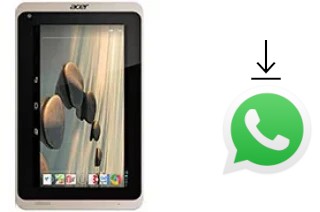 How to install WhatsApp in an Acer Iconia B1-720