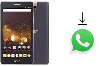 How to install WhatsApp in an Acer Iconia Talk S