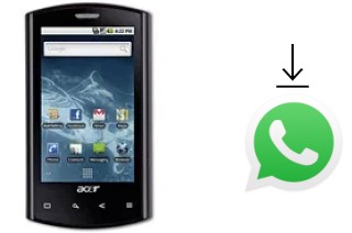 How to install WhatsApp in an Acer Liquid E