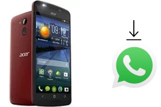 How to install WhatsApp in an Acer Liquid E700