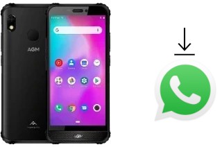 How to install WhatsApp in an AGM A10