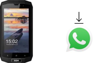 How to install WhatsApp in an AGM A1Q