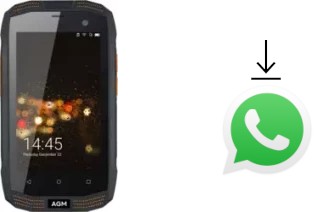 How to install WhatsApp in an AGM A2