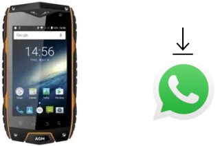 How to install WhatsApp in an AGM A7