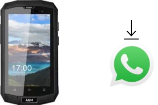 How to install WhatsApp in an AGM A8 Mini