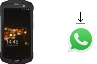 How to install WhatsApp in an AGM A8 SE