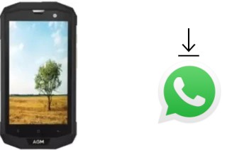 How to install WhatsApp in an AGM A8