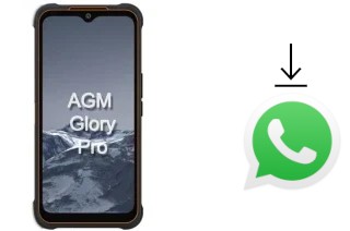 How to install WhatsApp in an AGM GLORY PRO