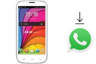 How to install WhatsApp in an Akai Aristo