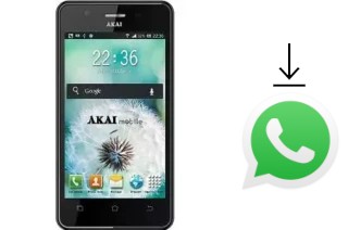 How to install WhatsApp in an Akai K40